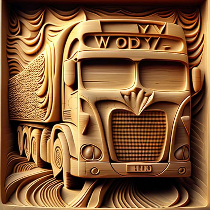 3D модель Volvo LV81 (STL)